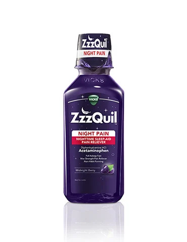 ZzzQuil Night Pain Liquid