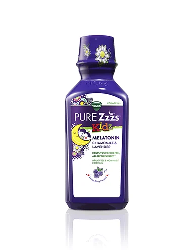 Vicks PURE Zzzs Kidz Melatonin Liquid