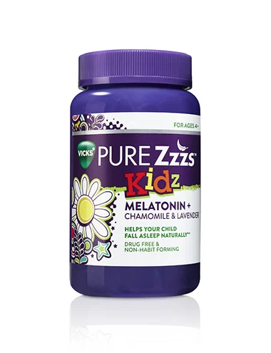 Vicks PURE Zzzs Kidz Melatonin Gummies